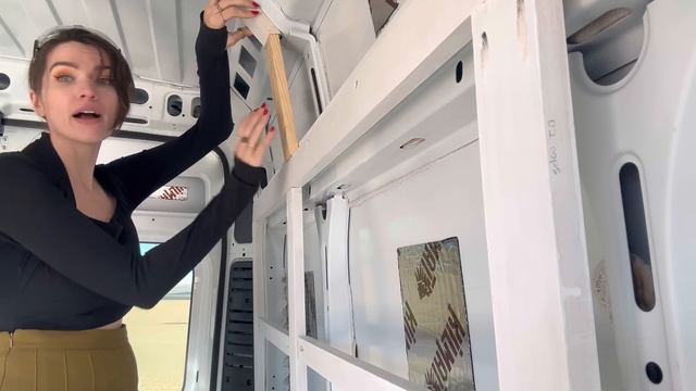 FRAMING the Ceiling & Edges of my RAM Promaster Camper Van - (DIY Van Build Series Day 12) смотреть онлайн