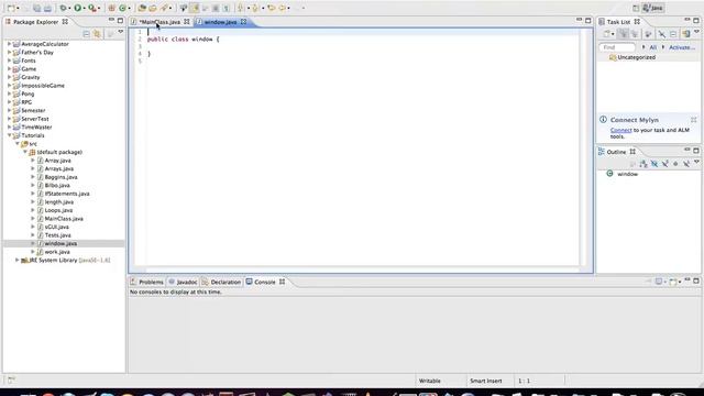 Java Tutorial #14 JFrame part 1 смотреть онлайн