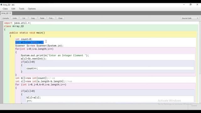 #3 Java Array Program || Separating Negative and Positive Numbers of an Array || ICSE 10th смотреть онлайн