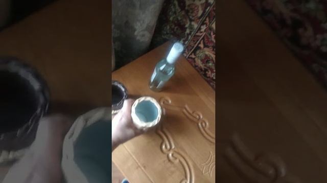 Оплетаю бутылку остатками трубочек смотреть онлайн