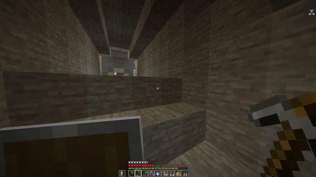 Minecraft Ванильное выживание #56 Немного копаем строим и дублированные торговцы смотреть онлайн