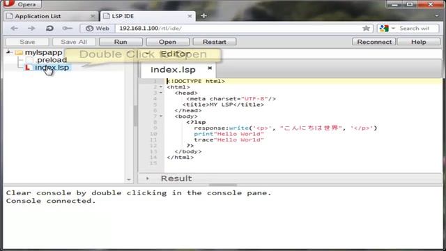 Lua Web IDE смотреть онлайн