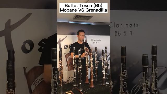 Buffet Crampon Tosca Clarinet Mopane VS Grenadilla смотреть онлайн