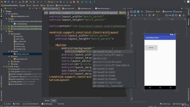 The Complete Android | Shape and selector | Part 28 | The Complete Android App Development смотреть онлайн