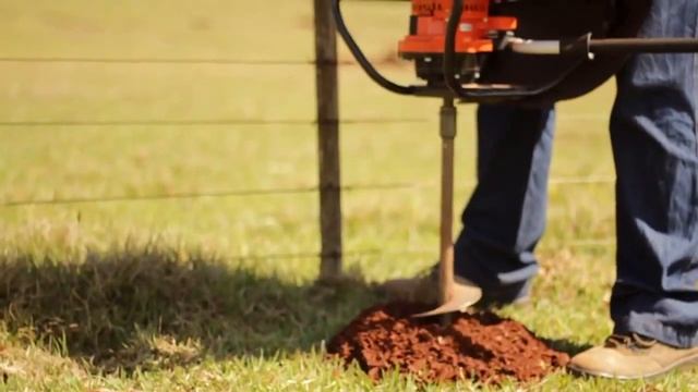 Мотобур STIHL BT 130 демонстрация возможностей смотреть онлайн