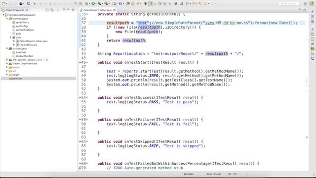 How to configure extent report?- Rest assured API automation framework смотреть онлайн