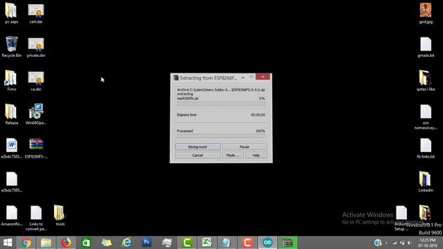 Installing ESP8266 sketch data upload tool in Arduino IDE смотреть онлайн