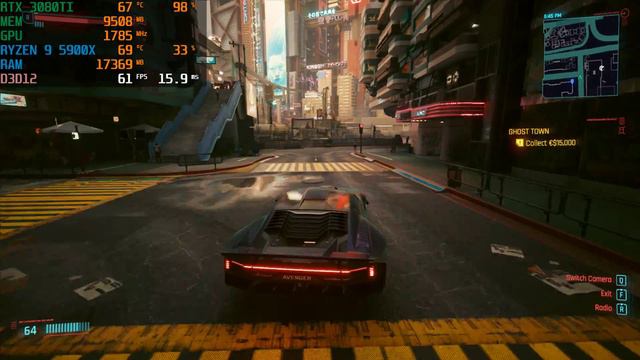 Cyberpunk 2077 -Patch 1.5 RTX ULTRA SETTINGS | RTX 3080TI Native1080p Benchmark смотреть онлайн