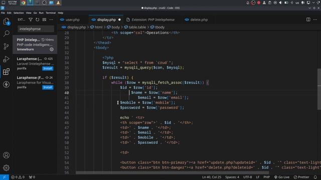Como dar formato a tu codigo de php смотреть онлайн