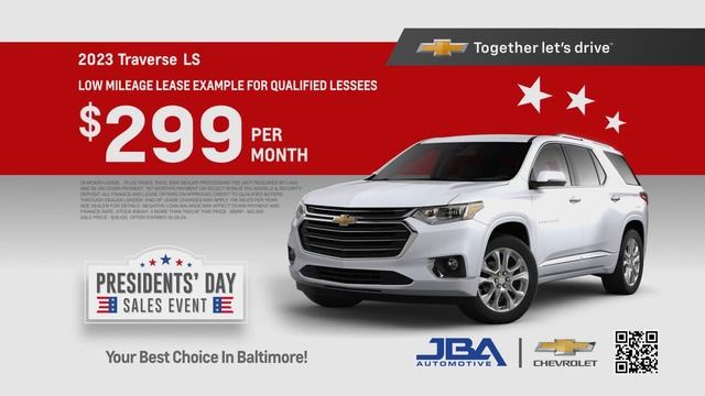 J.B.A. Chevrolet Presidents' Day Sales Event - Equinox/Traverse смотреть онлайн