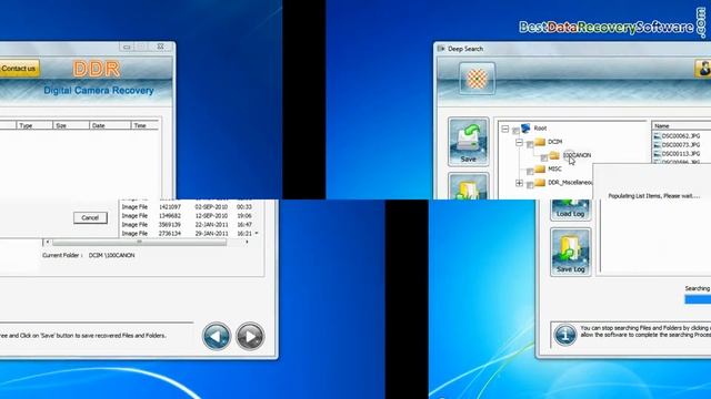 DSLR digital camera corrupted data file restoration смотреть онлайн