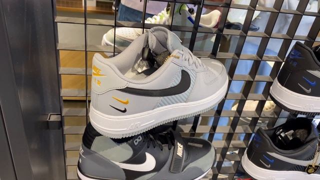 Nike Air Force 1 Low “Mini Swooshes Grey Black” - SKU: FD0666-002