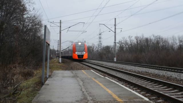 Скорый поезд 745В Москва - Белгород смотреть онлайн