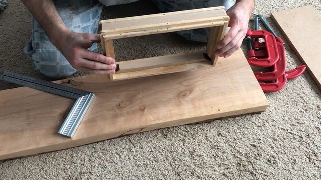 Как приклеить рамку к меху? смотреть онлайн