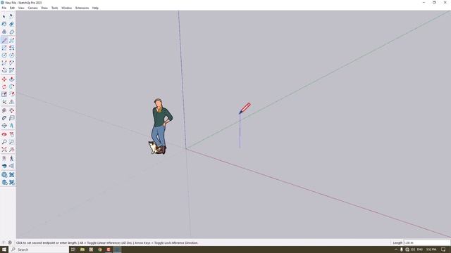 SketchUp For Beginners: Modeling Simple Cone In SketchUp 2023.1 смотреть онлайн