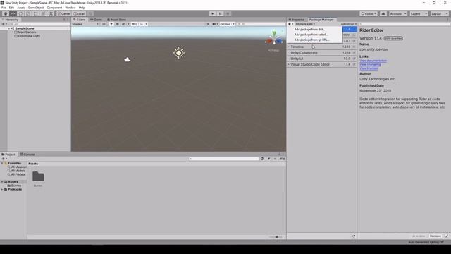 COLIBRI VR - Installing the Unity package from GitHub смотреть онлайн