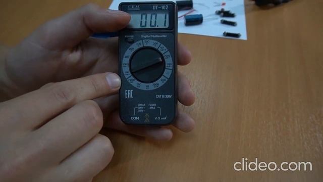 обзор мультиметра СЕМ DT-102 смотреть онлайн