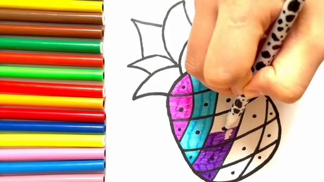 КАК ЛЕГКО НАРИСОВАТЬ АНАНАС смотреть онлайн