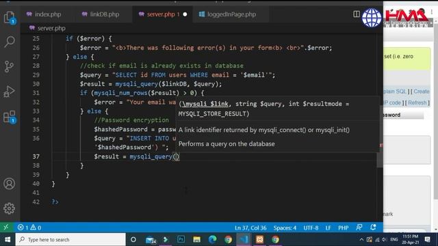 Registration and Login Form in PHP and MySQL with Session | Simple Login Form Using PHP смотреть онлайн