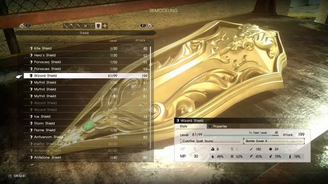 Final Fantasy XV Comrades : My Mage build & remodel weapon смотреть онлайн