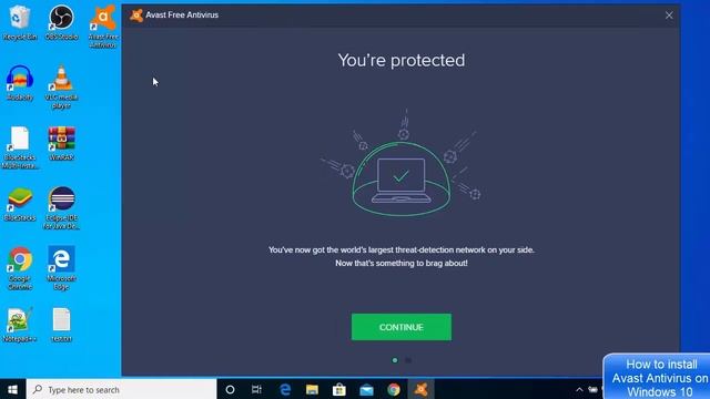 How to Install Free Antivirus for Windows 10 смотреть онлайн
