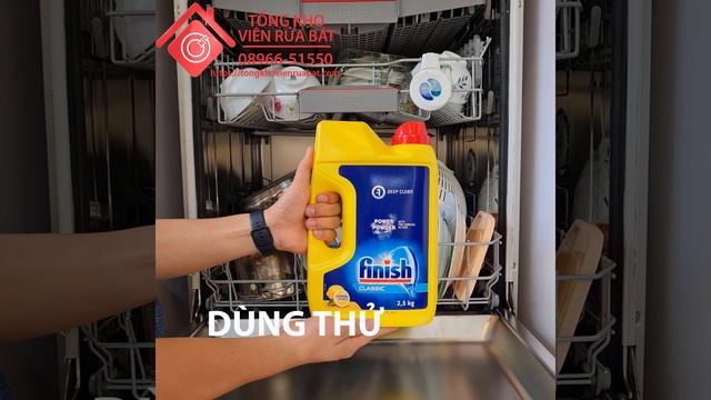 Bột rửa bát Finish 2.5kg Hương Chanh Lemon- Nhập Khẩu – Bột rửa chén Finish cho máy rửa chén смотреть онлайн