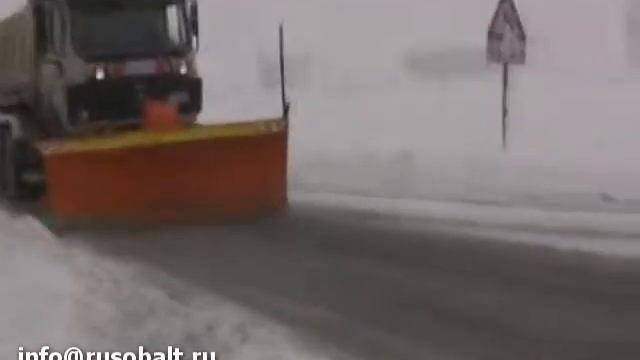 Коммунальный снежный отвал Daniele & Giraudo LS-A смотреть онлайн