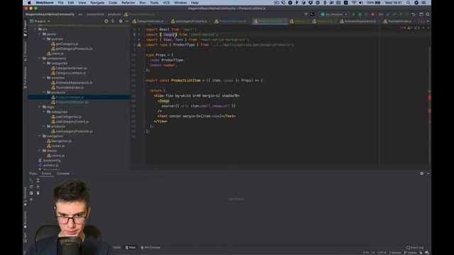 #14 - Render Category Products List | React Native open-source eCommerce App смотреть онлайн