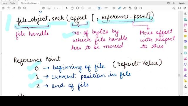 seek() & tell() functions to change file offsets: Class 12 Computer Science: File Handling in Pytho смотреть онлайн