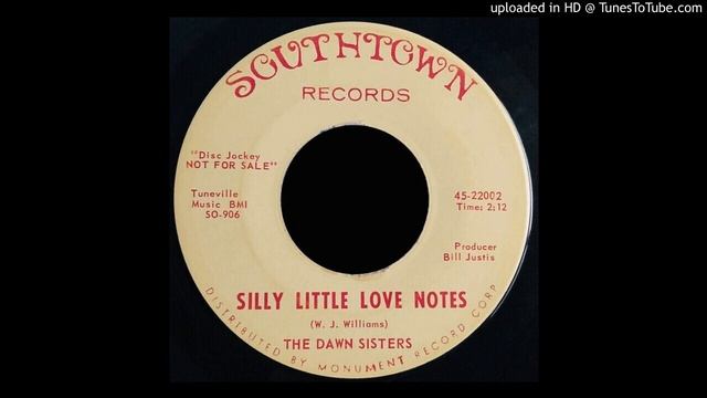 The Dawn Sisters - Silly Little Love Notes - Southtown (Groovy Girl Group Mover) смотреть онлайн