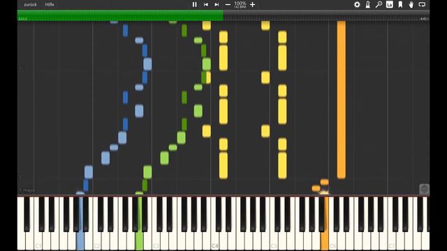 Giorno's Theme (Piano Tutorial) смотреть онлайн