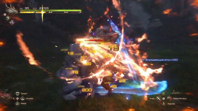 Final Fantasy 16 прохождение боссов : 37. Атлант (Грозная цель) смотреть онлайн