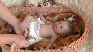 Кукла реборн мальчик, полностью силиконовый. Пьет и писает.