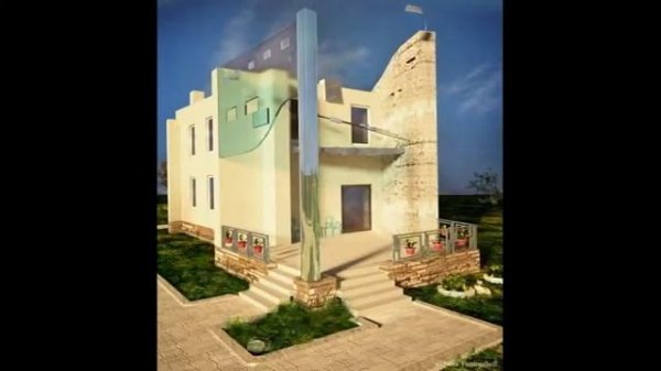 Architecture. Project.Hi-tech House. Хай-тек дом.