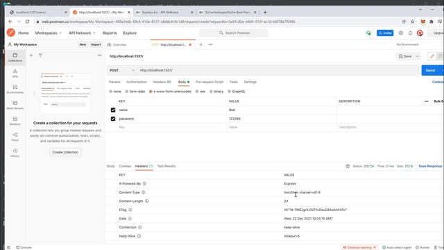 Express JavaScript Tutorial #09 - Helmet für mehr Sicherheit смотреть онлайн