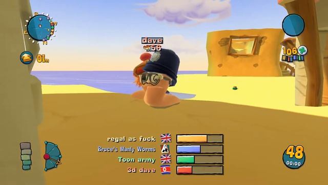 Worms Ultimate Mayhem: 4 player fun смотреть онлайн