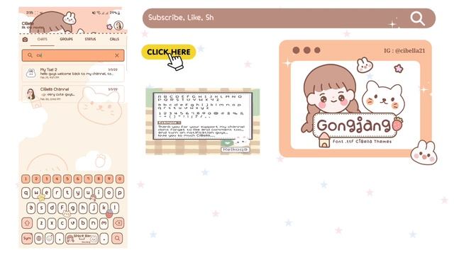 Delta Whatsapp v4.0.1 Aesthetic Themes Android || Cute Font For Android смотреть онлайн