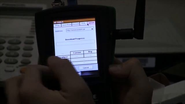 Работа с IP Tools в анализаторе Greenlee Datascout 1G смотреть онлайн