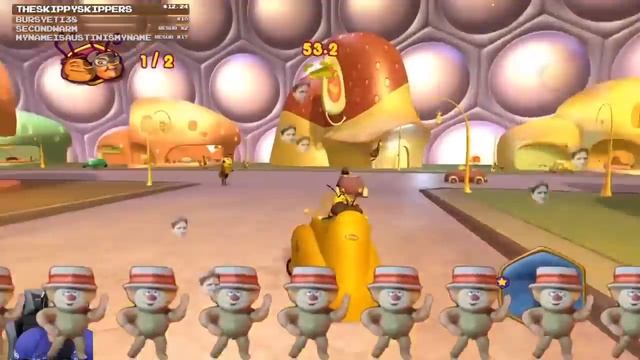 Ray Plays The Bee Movie Game But Everytime He Or The Game Says Bee It Speeds Up смотреть онлайн