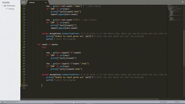 Dirbuster Remake (Python 3) (Source in Description) смотреть онлайн