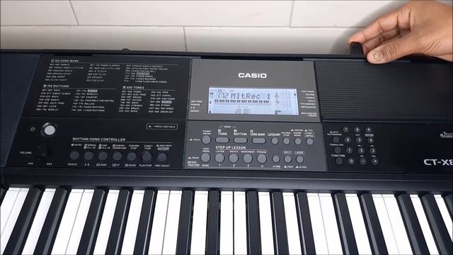 how to transfer recorded songs in pendrive in Casio CTX 870 IN смотреть онлайн