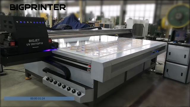 BIGPRINTER UV GP серия печать в 1 pass - 342 кв.м. в час смотреть онлайн
