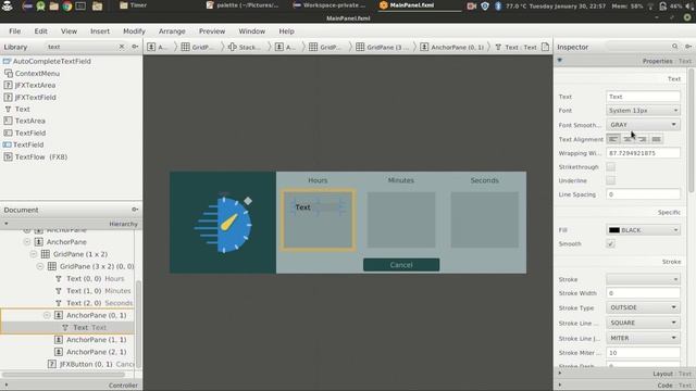 Javafx Tutorial #2 Countdown Timer using SceneBuilder (In Eclipse) Part 1 : Building Layout смотреть онлайн