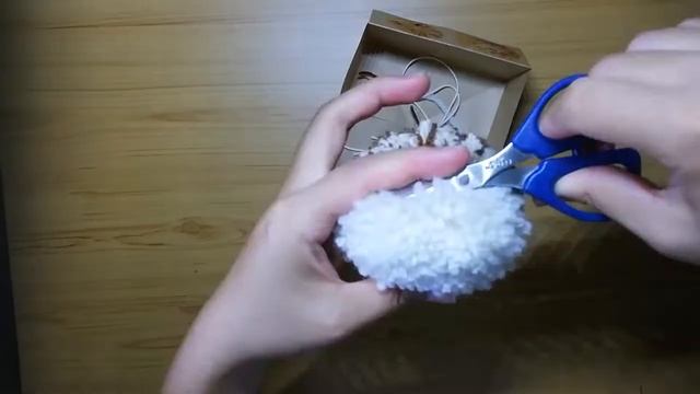 ポンポンハリネズミの作り方♪講習会前に見てみてね！ смотреть онлайн