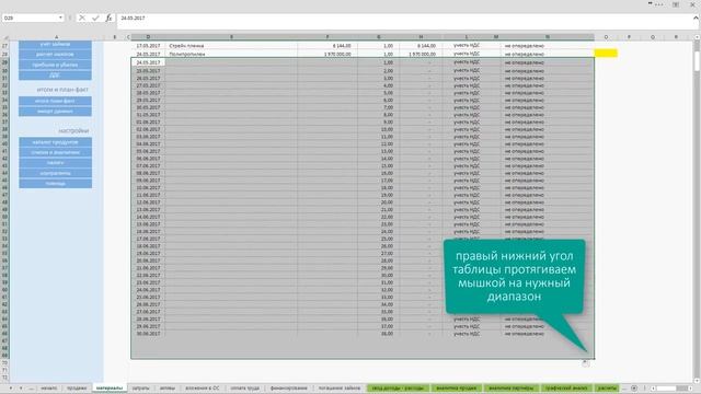 Добавление строк в шаблон план факт анализ смотреть онлайн