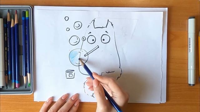 Как нарисовать кота Саймона!?/ПРОСТО РИСУЙ! смотреть онлайн