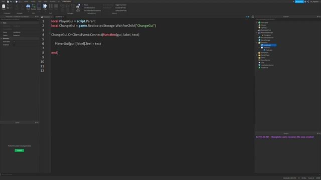 How to Change the Text of a Gui - Roblox Studio смотреть онлайн