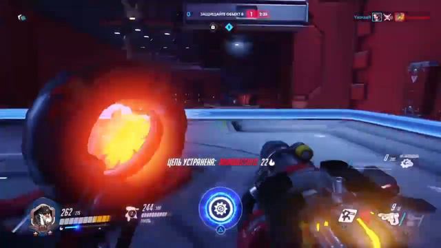 Overwatch PS4 [как нужно тащить за Мей пока игра не зависнет] смотреть онлайн