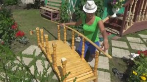 Декоративный мостик моими руками