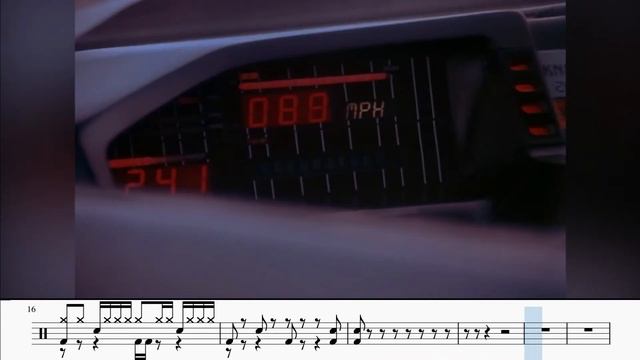 Drumming of Knight Rider Main Theme, with Alesis CompactKit 7, drum score included. смотреть онлайн